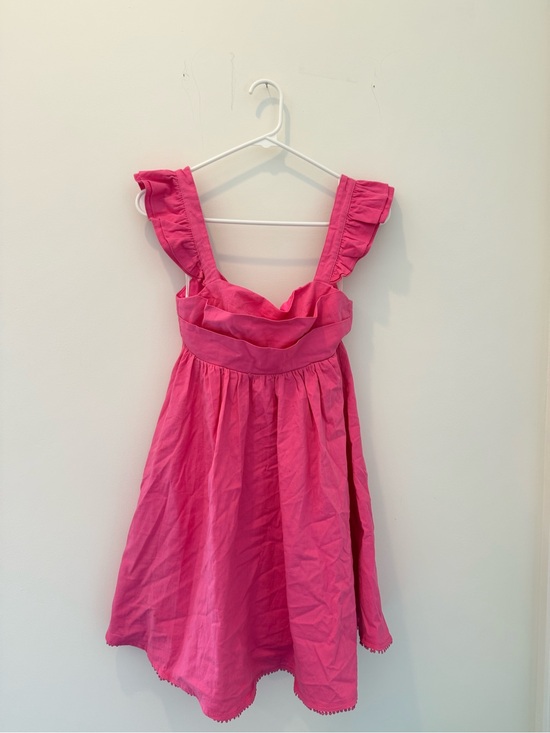 Hello Molly Dresses & Skirts - Hello Molly Hot Pink Ruffle Strap Dress